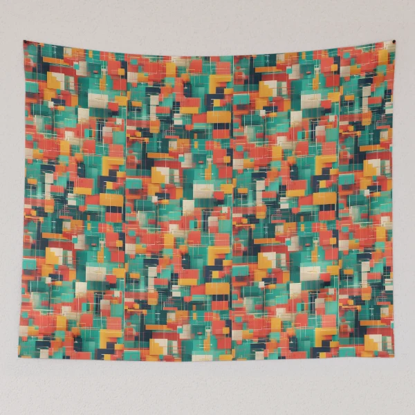 Modern Geometric Patterns - Stylish Designs for Apparel and Accessories — Tapestry by BiMood