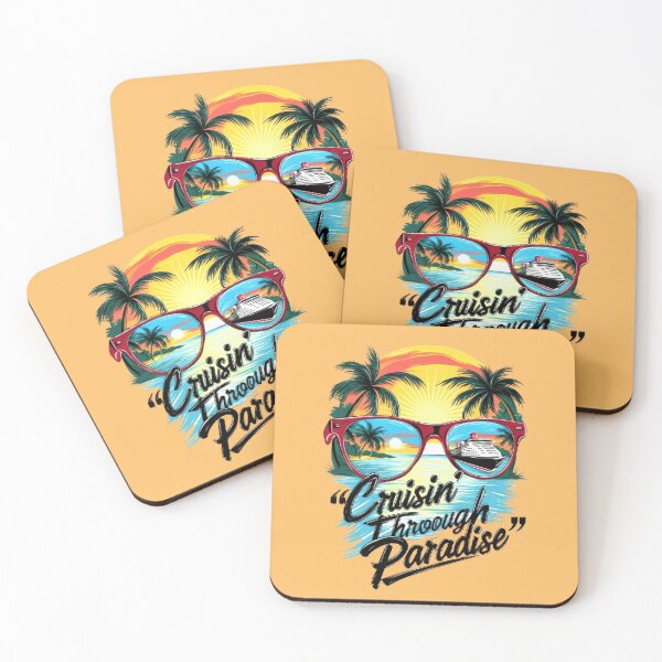 Item preview, Redask "Cruisin Through Paradise" - Tropical Escape Vibes designed and sold by redask2me.