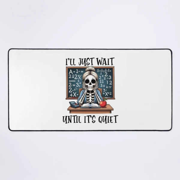 Funny Teacher Design – Back to School Collection — Mouse Pad by BiMood