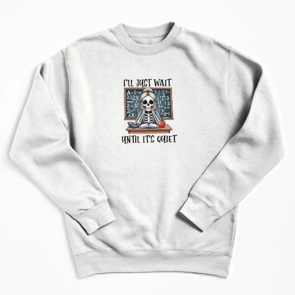 Funny Teacher Design – Back to School Collection — Pullover Sweatshirt by BiMood
