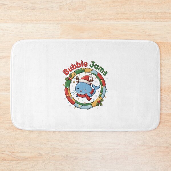Item preview, Christmas Bubble Jams Whale designed and sold by BeachSmiles.