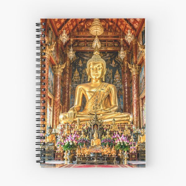 Item preview, Golden Buddha in a Thai Temple designed and sold by AJEvans.