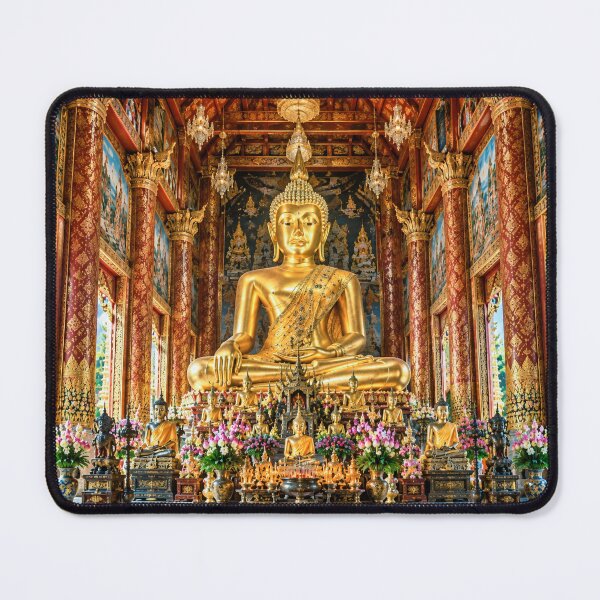 Item preview, Golden Buddha in a Thai Temple designed and sold by AJEvans.