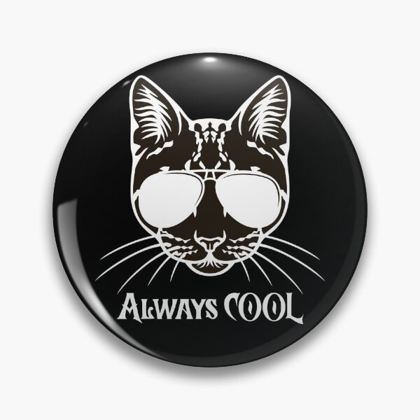 Item preview, Cool Cat With Sunglasses – Always Cool Funny Cat Design designed and sold by SVALANART.