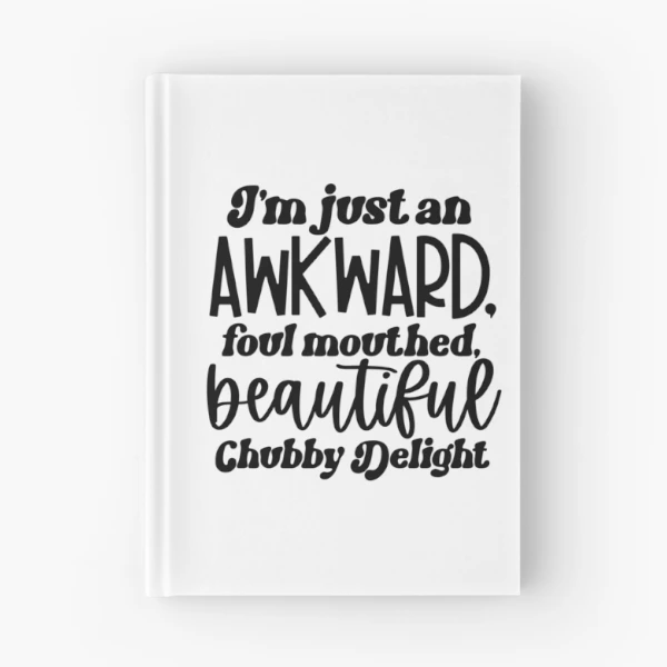 I'm Just An Awkward — Spiral Notebook by BiMood