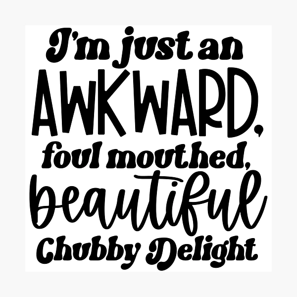 I'm Just An Awkward — Photographic Print by BiMood