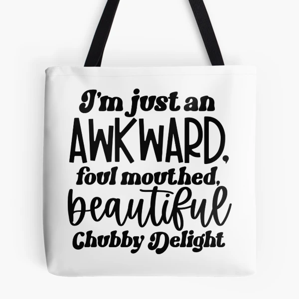 I'm Just An Awkward — All Over Print Tote Bag by BiMood