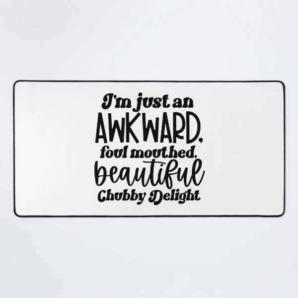 I'm Just An Awkward — Mouse Pad by BiMood