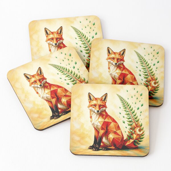 Item preview, Animal Wild Geometry: Fox designed and sold by Helios Be. Lavsh.