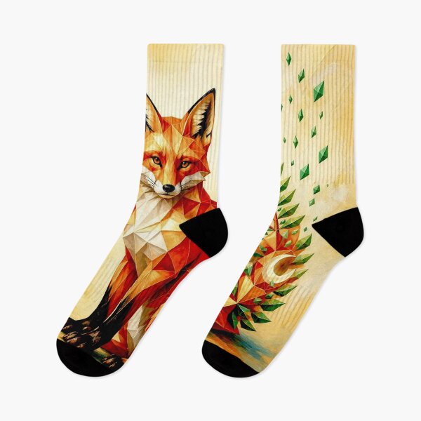 Item preview, Animal Wild Geometry: Fox designed and sold by Helios Be. Lavsh.