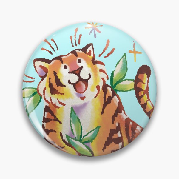 Item preview, Kawaii Taiga Saejima Tiger Backpiece designed and sold by two.toad.tattoo.