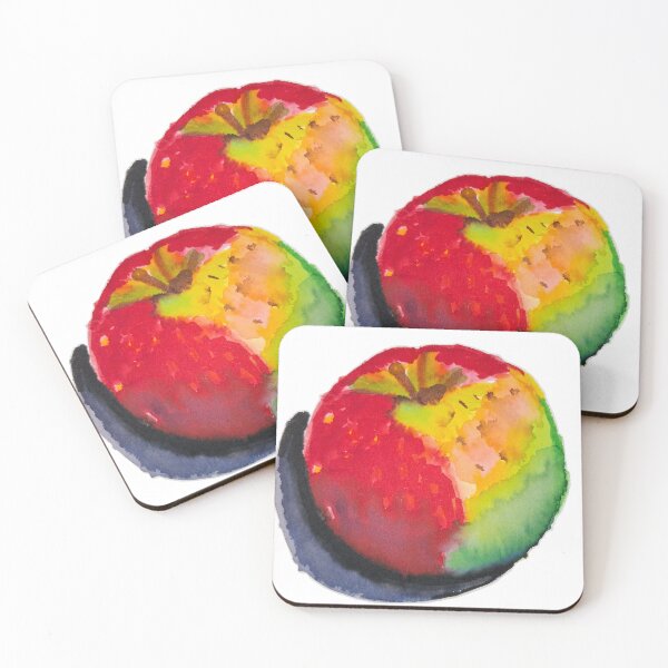 Item preview, Watercolour Apple designed and sold by Katy Fryd.