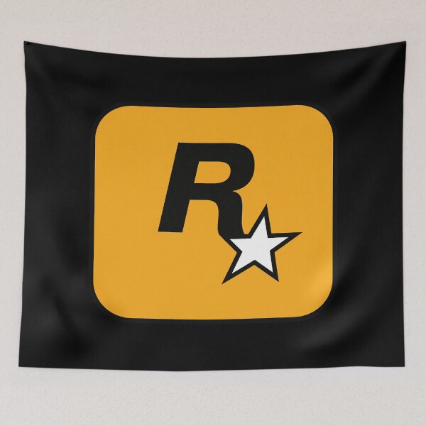 Item preview, Rockstar Games Classic Logo designed and sold by BubblePopRed.