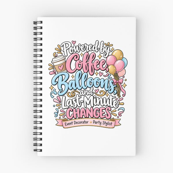 Item preview, Event Decorator Party Stylist – Coffee, Balloons & Last-Minute Changes designed and sold by Pixiorra.