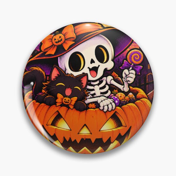 Item preview, Cute Skeleton and Cat designed and sold by Quistlor.