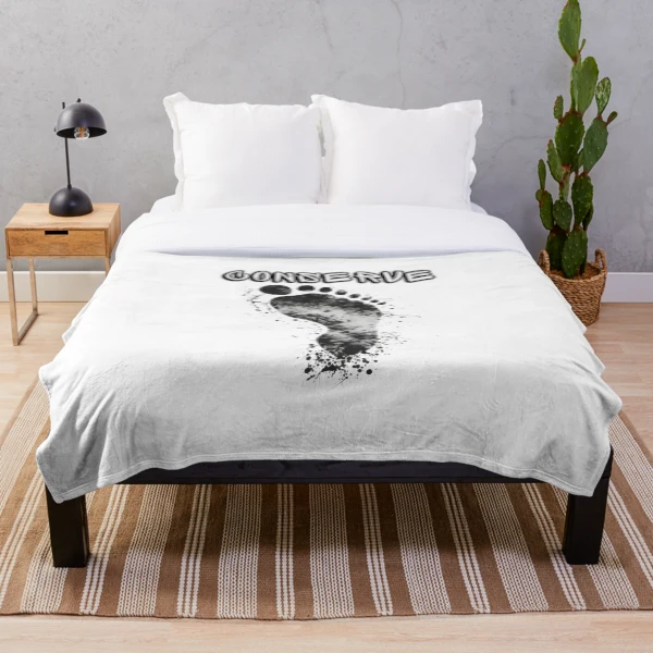 CONSERVE — Throw Blanket by BiMood