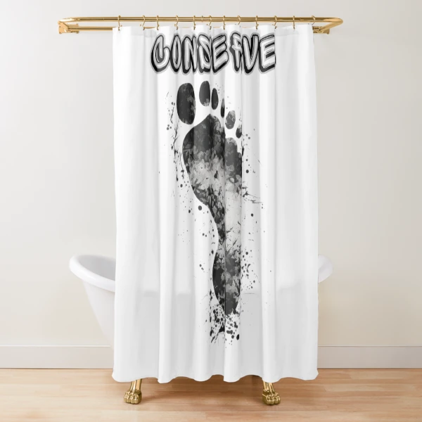CONSERVE — Shower Curtain by BiMood