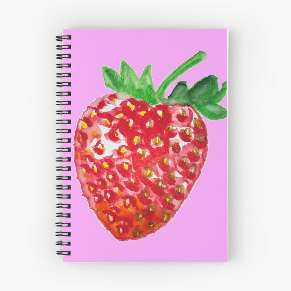Item preview, Watercolour Strawberry designed and sold by Katy Fryd.