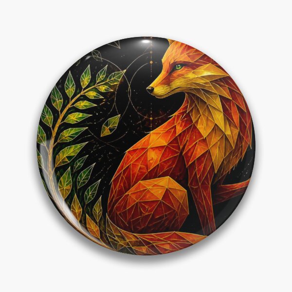 Item preview, Animal Wild Geometry: Fox #1 designed and sold by Helios Be. Lavsh.
