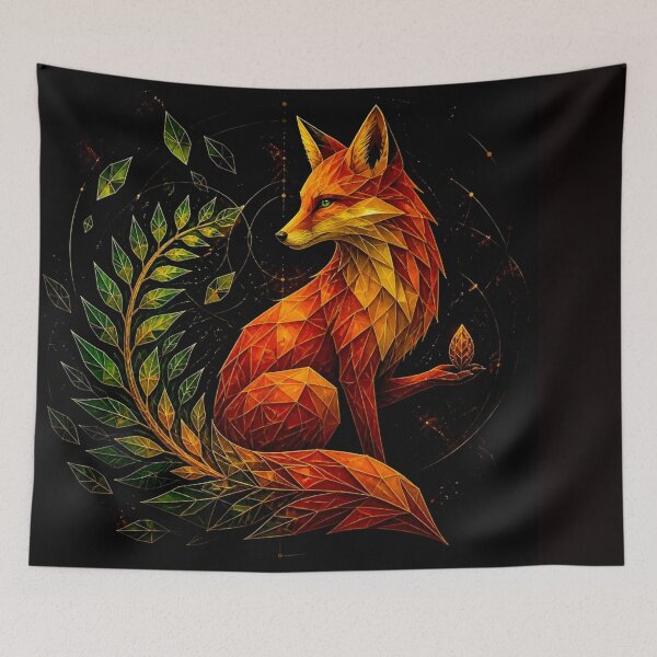 Item preview, Animal Wild Geometry: Fox #1 designed and sold by Helios Be. Lavsh.