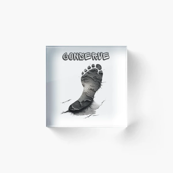 CONSERVE — Acrylic Block by BiMood