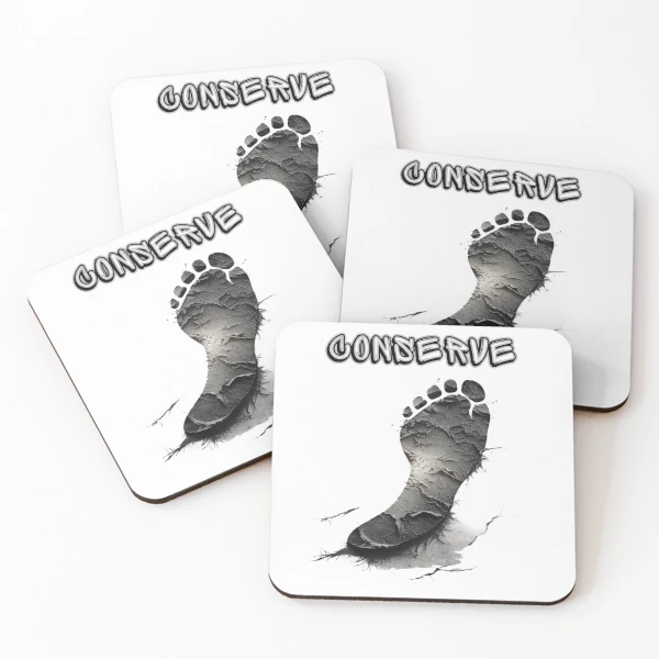 CONSERVE — Coasters (Set of 4) by BiMood