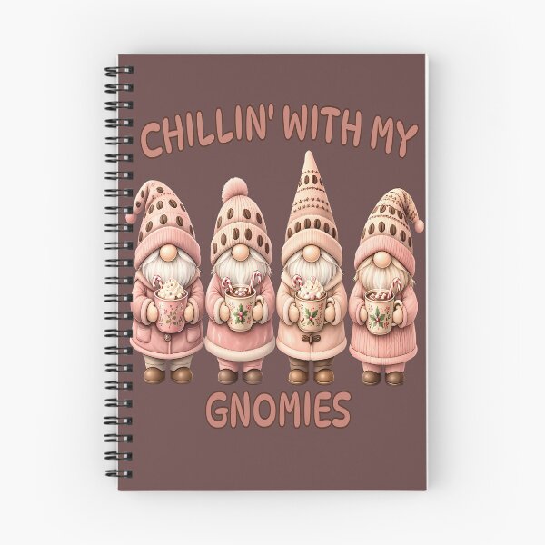 Item preview, Chillin With My Gnomies Cute Christmas Coffee Gnomes designed and sold by CraftyValley.