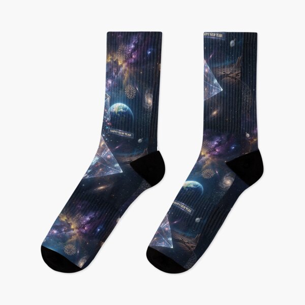 Item preview, Time for a New Cycle: Astronaut Collecting Stars for New Year designed and sold by Rain-Road.