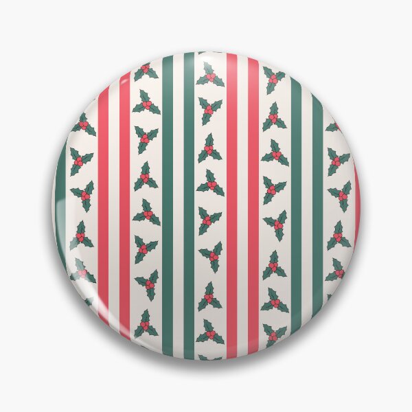 Item preview, Christmas Holly Stripe  designed and sold by CreativeDraws42.