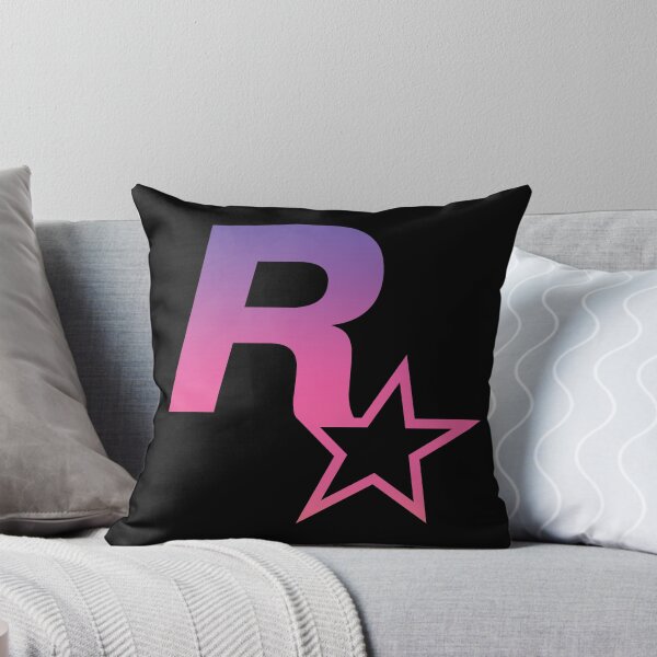 Item preview, Logotipo de Rockstar Games para GTA 6 Sunset Inverse designed and sold by BubblePopRed.
