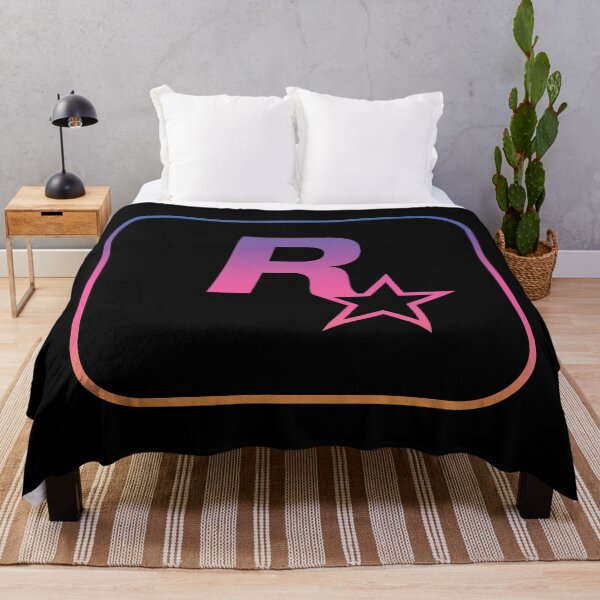 Item preview, Rockstar Games GTA 6 Sunset Inverse Logo designed and sold by BubblePopRed.