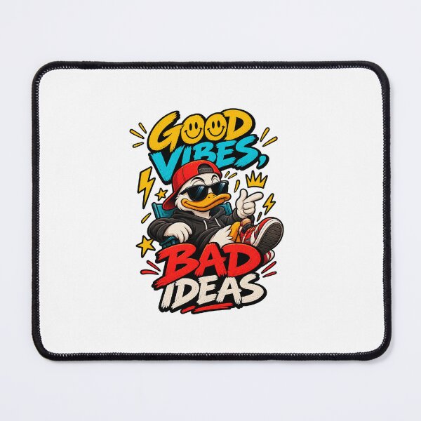 Item preview, OOD VIBES, BAD IDEA  designed and sold by Cruzcollection.
