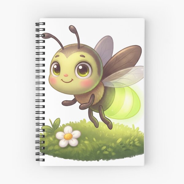 Item preview, Cute Glowing Firefly designed and sold by Thanat Pattern Studio.