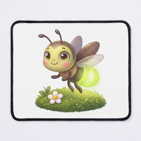 Item preview, Cute Glowing Firefly designed and sold by Thanat Pattern Studio.