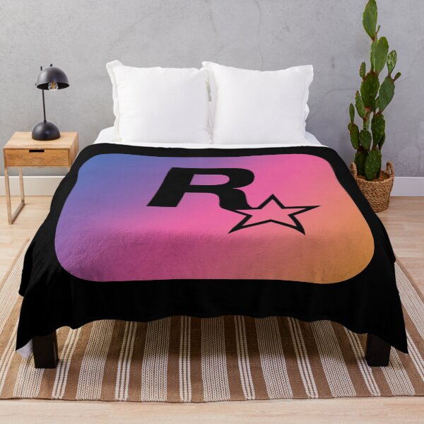 Item preview, Rockstar Games GTA 6 Sunset Logo designed and sold by BubblePopRed.