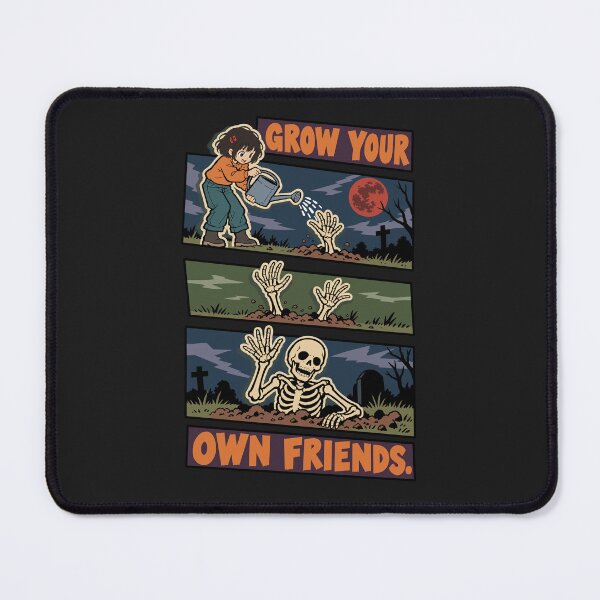 Item preview, Grow Your Own Friends – Halloween Gardening Humor designed and sold by SakuraHaven.