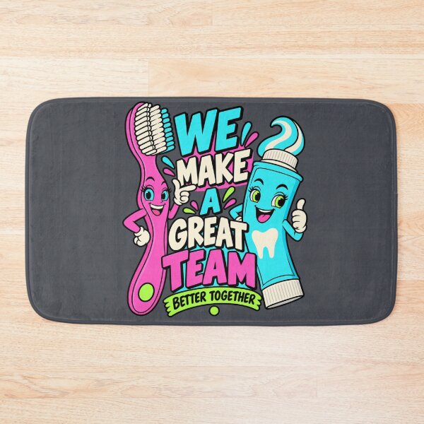 Item preview, Toothbrush & Toothpaste Besties – Better Together designed and sold by Aimetoi.