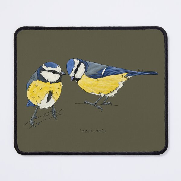 Item preview, Common Blue Tit designed and sold by Luzeilustración.