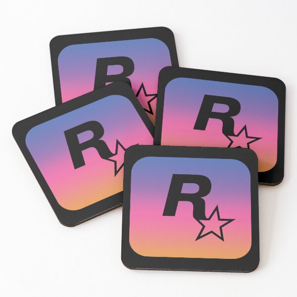 Item preview, Rockstar Games GTA 6 Sunset Logo (Horizontal Alt) designed and sold by BubblePopRed.