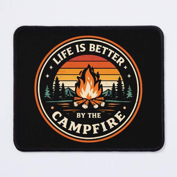 Item preview, Life Is Better Around A Campfire designed and sold by CleanDecor.