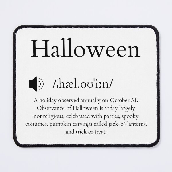 Item preview, Halloween with definition designed and sold by Johns-Cave.