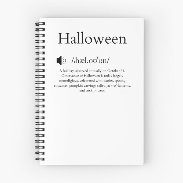Item preview, Halloween with definition designed and sold by Johns-Cave.