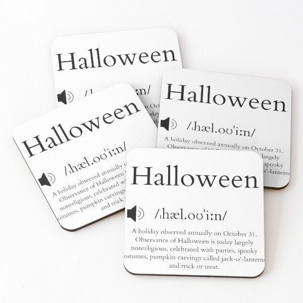 Item preview, Halloween with definition designed and sold by Johns-Cave.