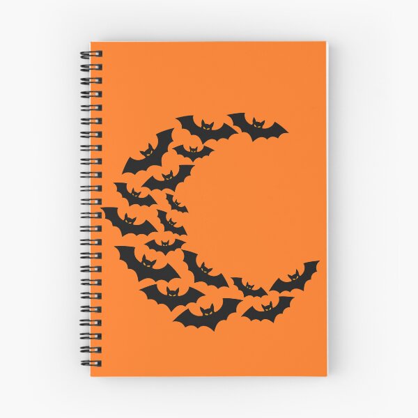 Item preview, Halloween Bats Crescent Moon, Spooky Gothic Bat Moon designed and sold by SillyPawsStudio.