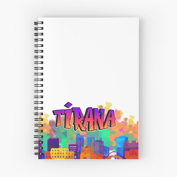 Item preview, Tirana Colorful Buildings – Albania Travel Art & City Design designed and sold by gluxdesing.