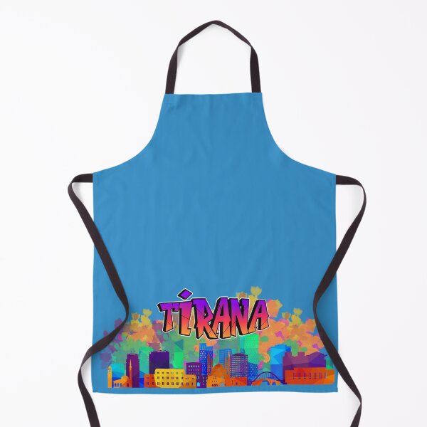 Item preview, Tirana Colorful Buildings – Albania Travel Art & City Design designed and sold by gluxdesing.