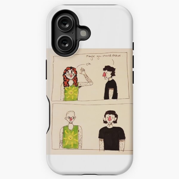 Item preview, "maybe you should shave" feminist comic designed and sold by monetdoesntgrow.