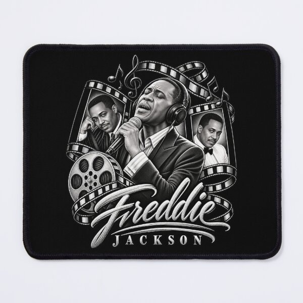 Item preview, Freddie Jackson Film Reel Headphones Cinematic Collage designed and sold by choudane.