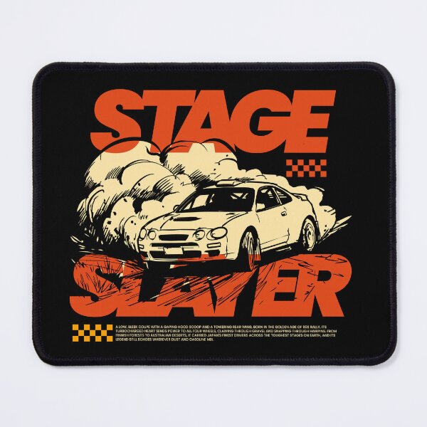 Item preview, Stage Slayer (90s JDM Rally) designed and sold by Damaro_.