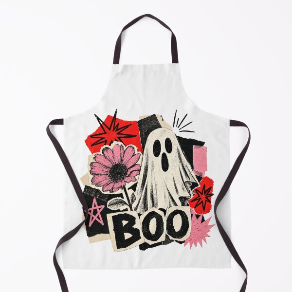 Item preview, Retro BOO Ghost designed and sold by Suzu Comena.